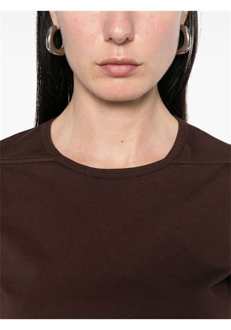 T-shirt Level T in marrone Rick Owens - donna RICK OWENS | RP01E7203JA14